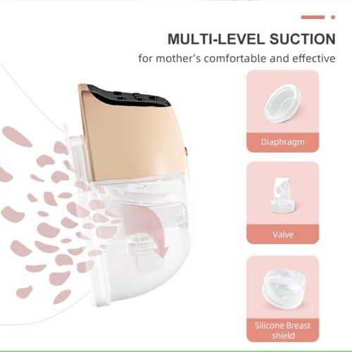 BPA Free Wearable Handsfree Breastpump