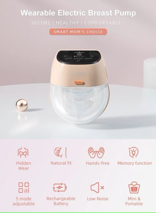 BPA Free Wearable Handsfree Breastpump