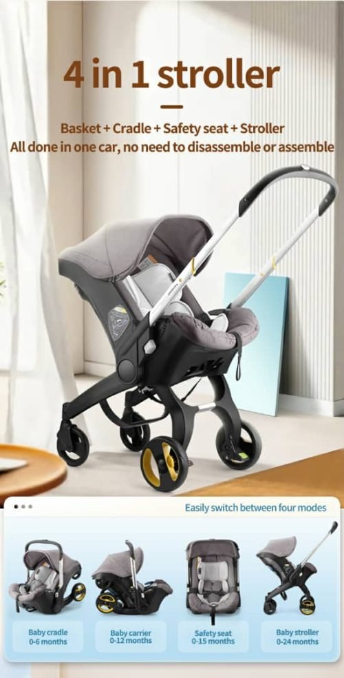 عربة أطفال متعددة الأوضاع 4 في 1 متعددة الأوضاع