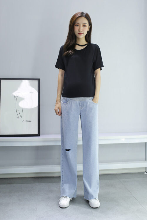 Easy Fit Maternity Straight Jeans