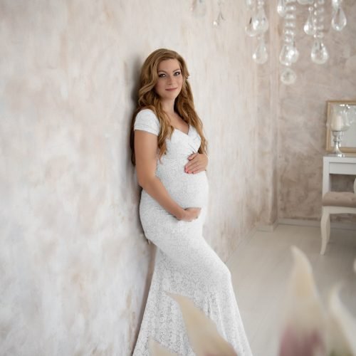 Stunning Maternity Photoshoot Dress