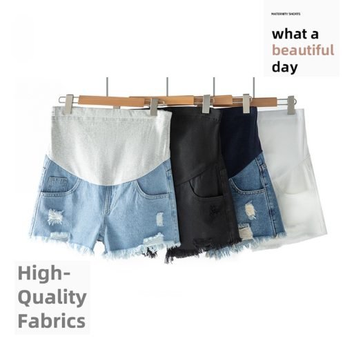 Maternity Denim Shorts for Everyday Style