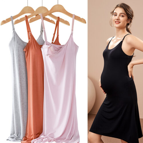 Maternity & Nursing Singlet Dress – Stylish & Practical