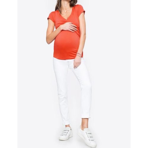 Elegant Nursing Maternity Top for Fashionable Moms