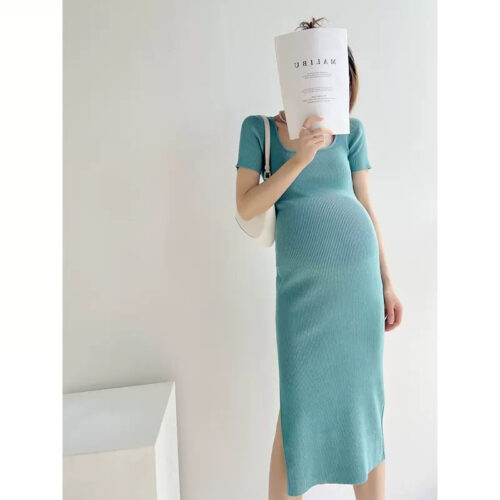 Fitted Pregnancy Dress – Stylish & Comfortable